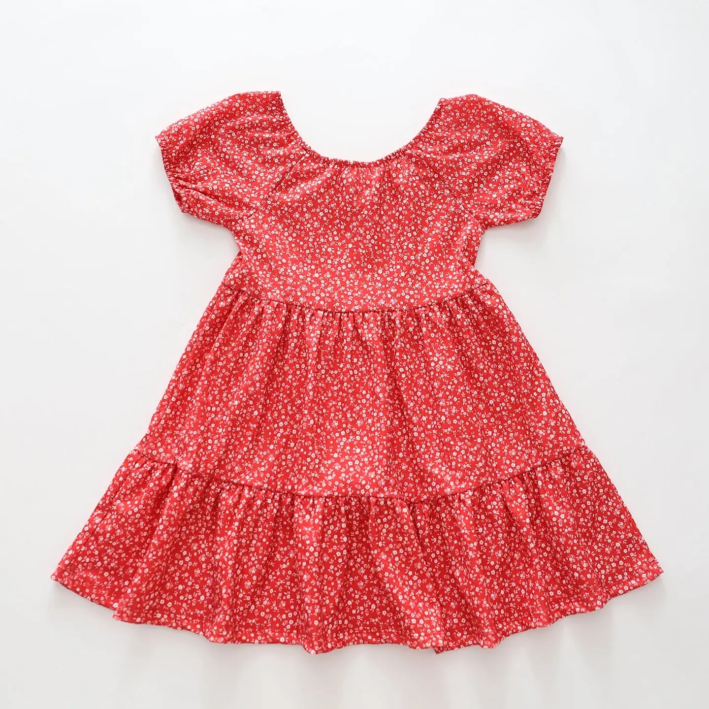 Ditsy Country Floral Print Dress Ollies Place