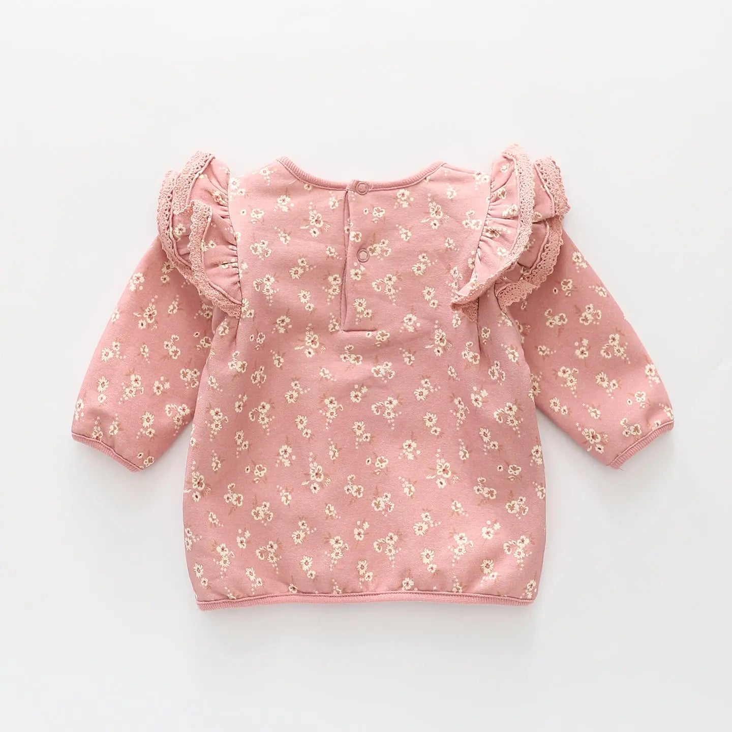 Ditsy Ruffle Sweatshirt Ollies Place