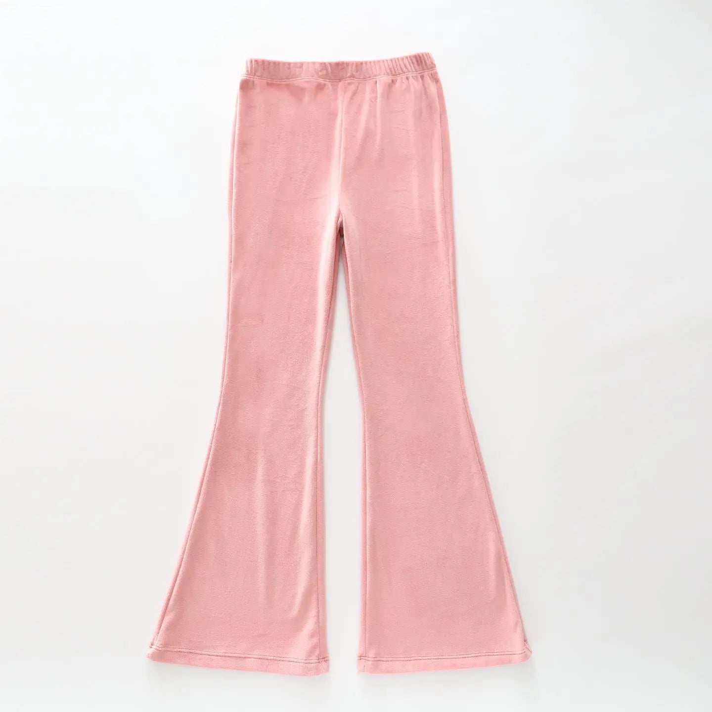 Dusty Pink Flare Pants Ollies Place