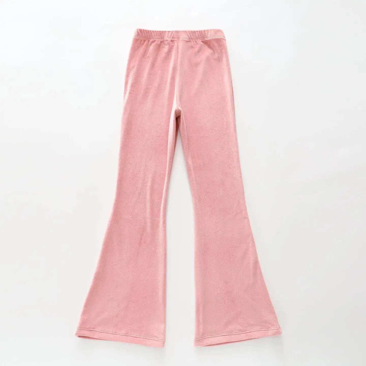 Dusty Pink Flare Pants Ollies Place