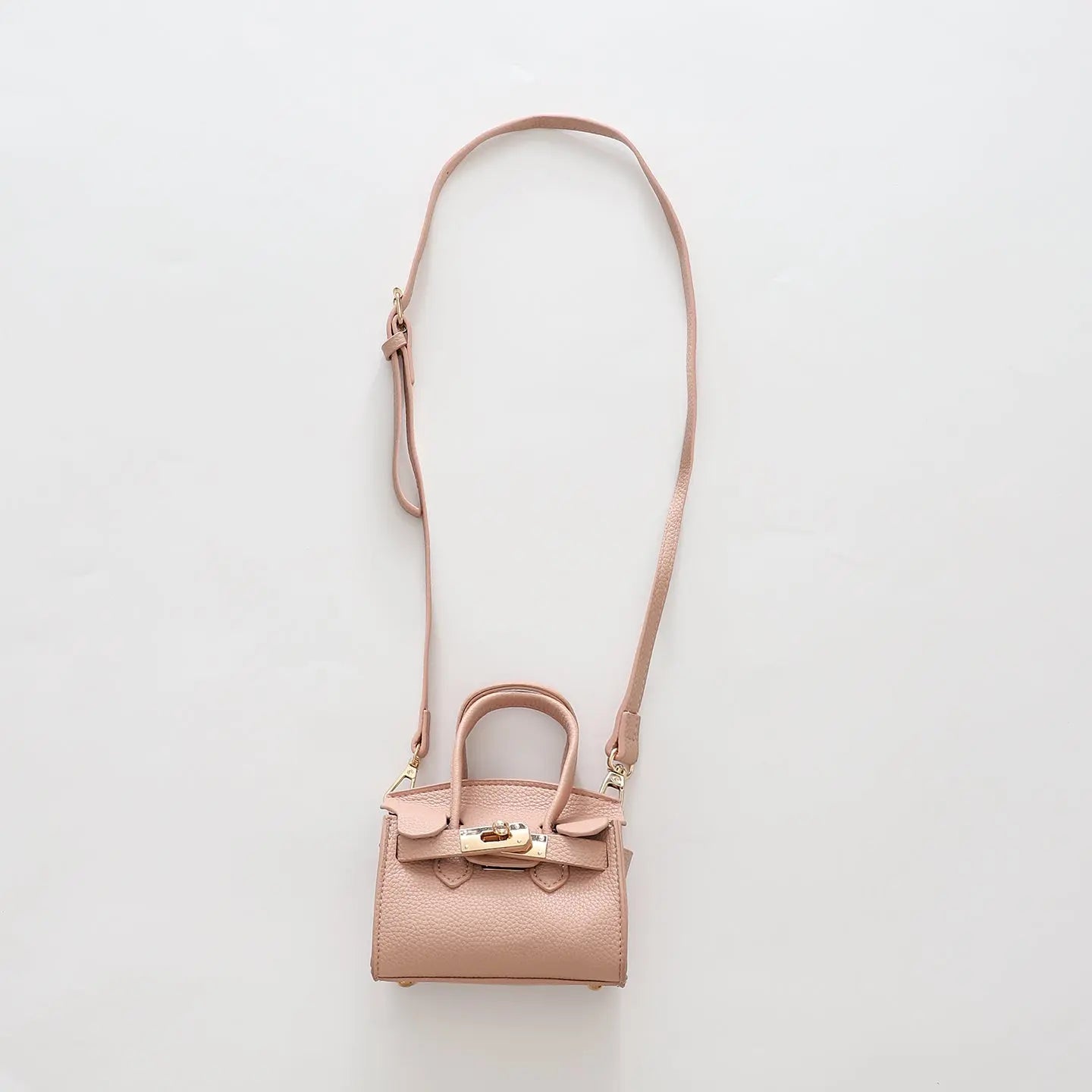 Dusty Pink Mini Handbag Ollies Place