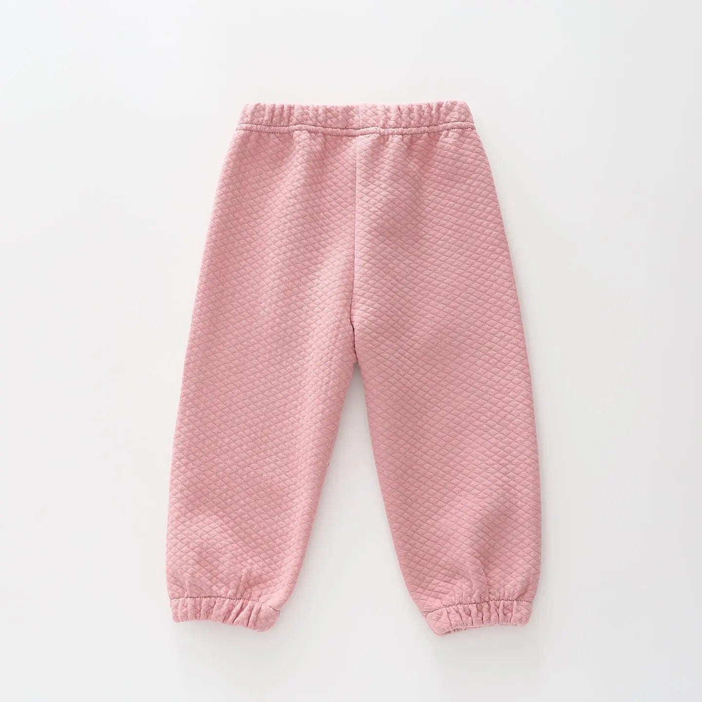 Dusty Rose Quilted Look Pants Ollies Place