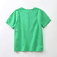 EPJB6126 I Love Garbage Trucks Junior Boys Green Print Tee Ollies Place