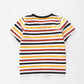 Earthy Stripes Kids Tee Ollies Place