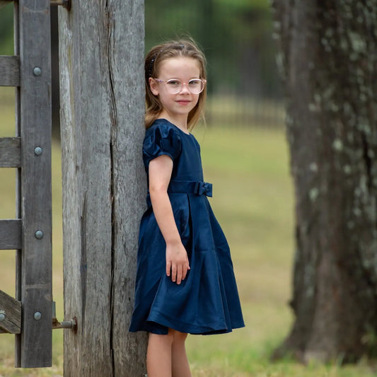 Ellie, Navy Formal Dress Ollies Place