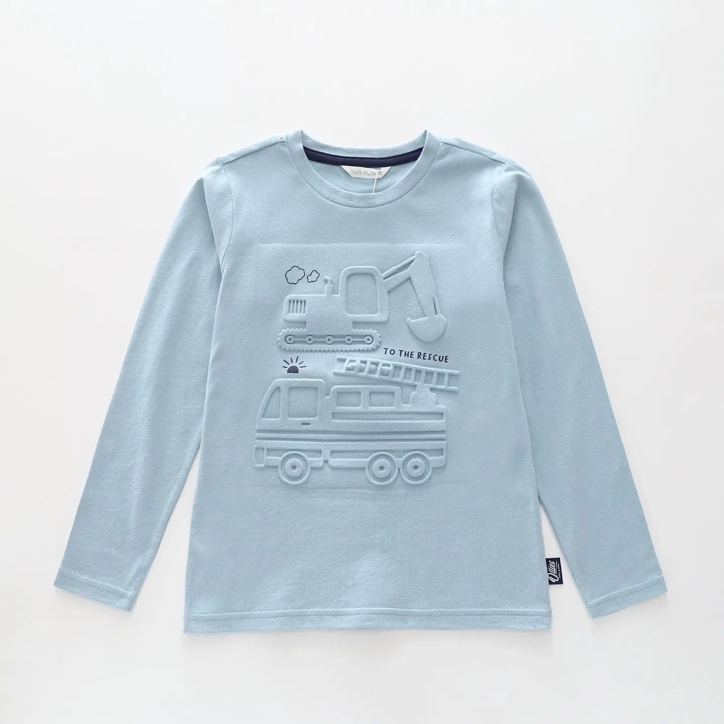 Embossed Vehicle LS Tee Ollies Place