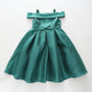 Emerald Green Shimmer Dress Ollies Place