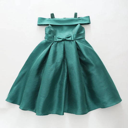 Emerald Green Shimmer Dress Ollies Place