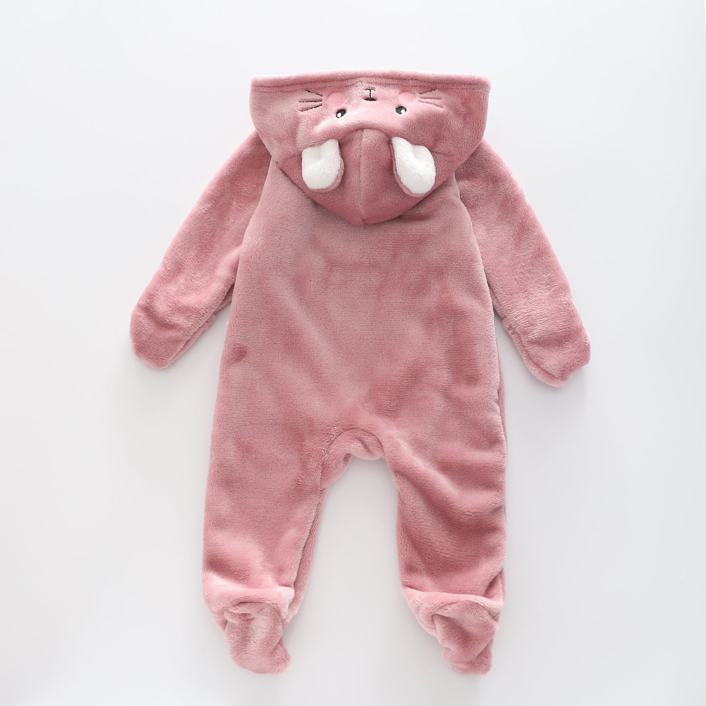 Baby Girls' Plush Bear Snowsuit Ollies Place