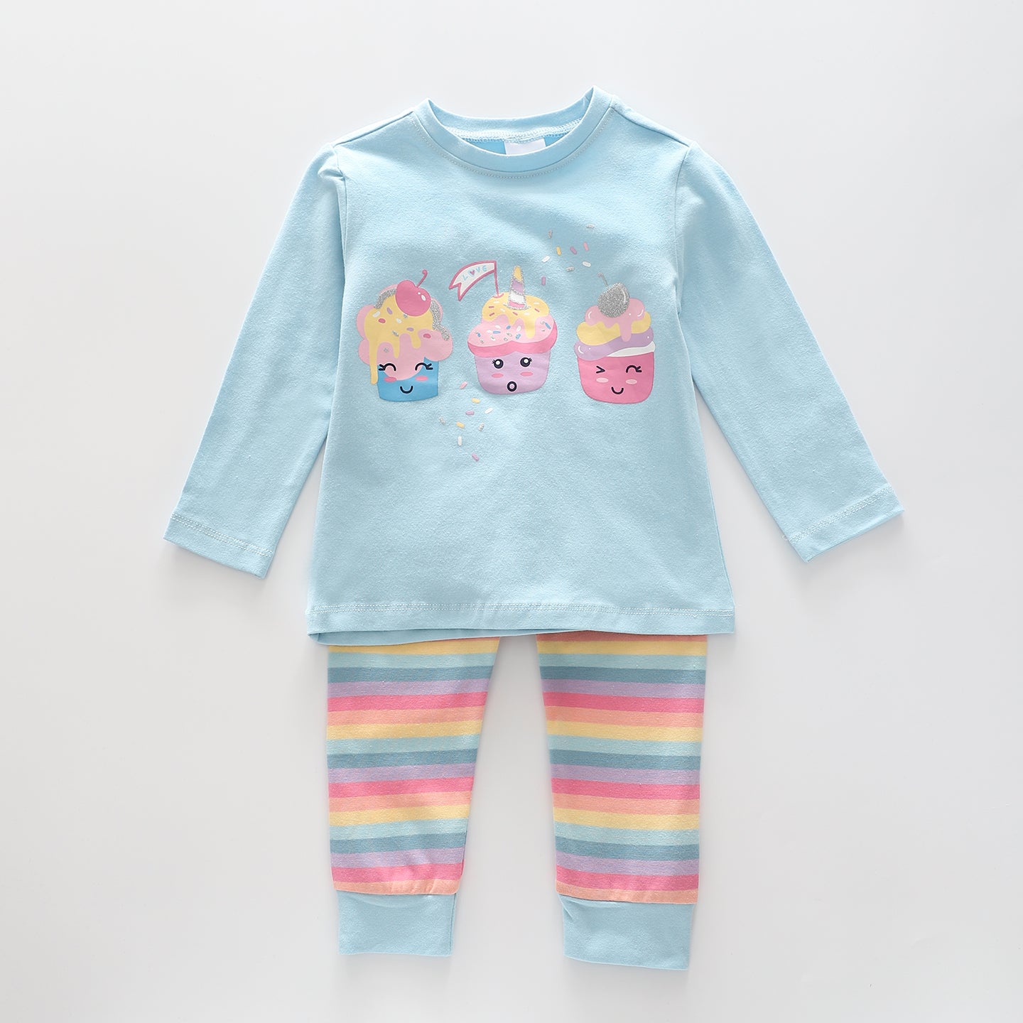 Baby Girls' Warm Pyjama Set Ollies Place