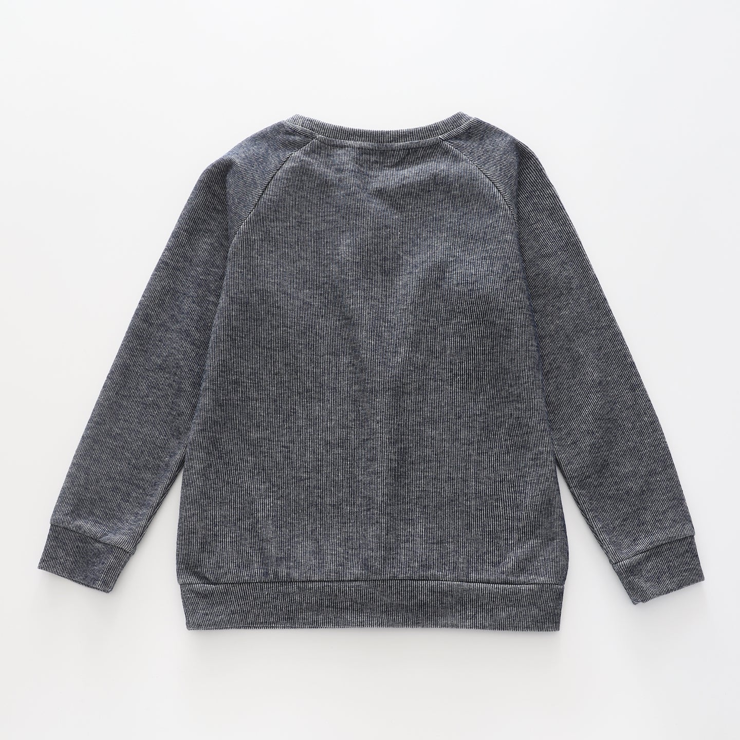 Grey and Black Children's Rib Knit Top Ollies Place