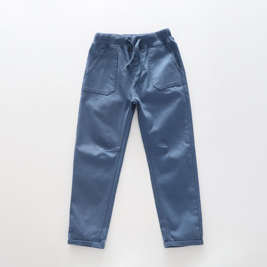 Junior Boys Dark Blue Pull-on Pants Ollies Place