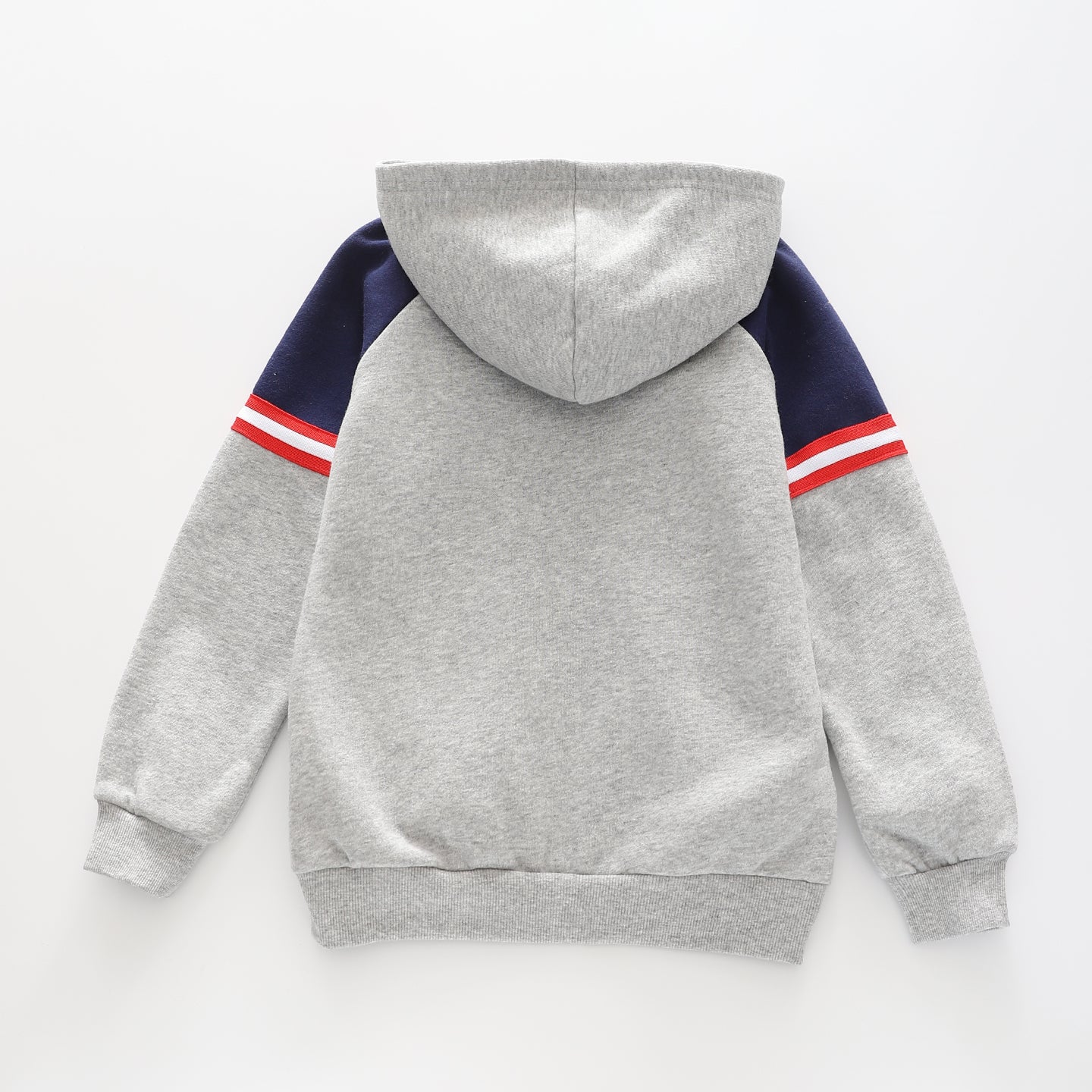 Junior Boys' Grey Zip Hoodie Ollies Place