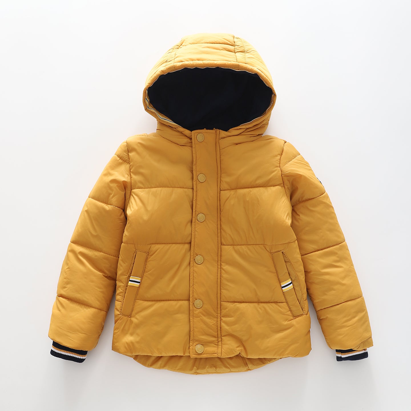 Junior Boys' Hooded Puffer Jacket Ollies Place