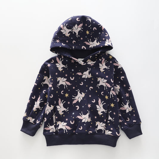 Girls' Magical Unicorn Hoodie Ollies Place