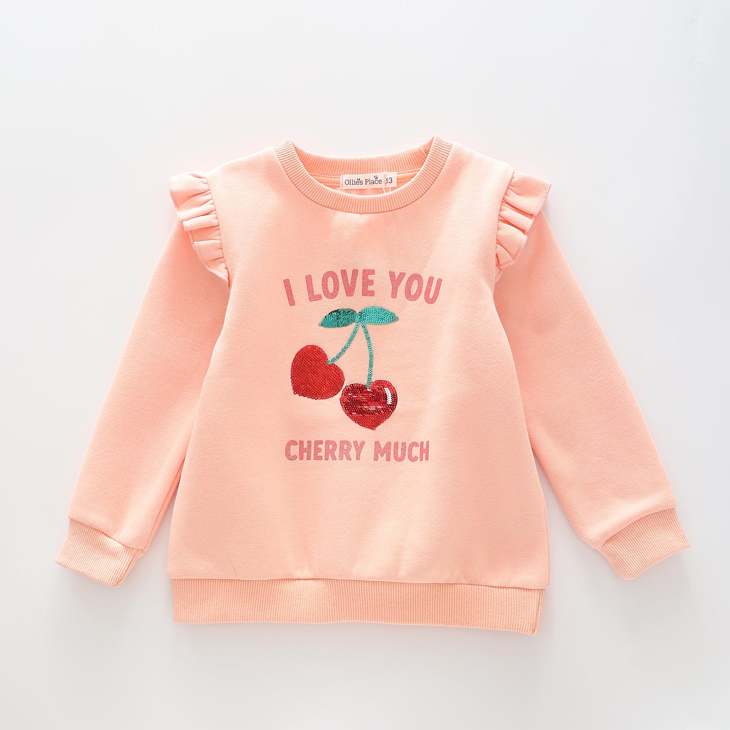 Junior Girls' Cherry Sweatshirt Ollies Place