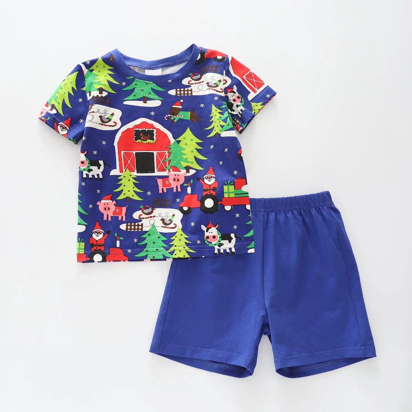 Farm Christmas Pj Set Ollies Place