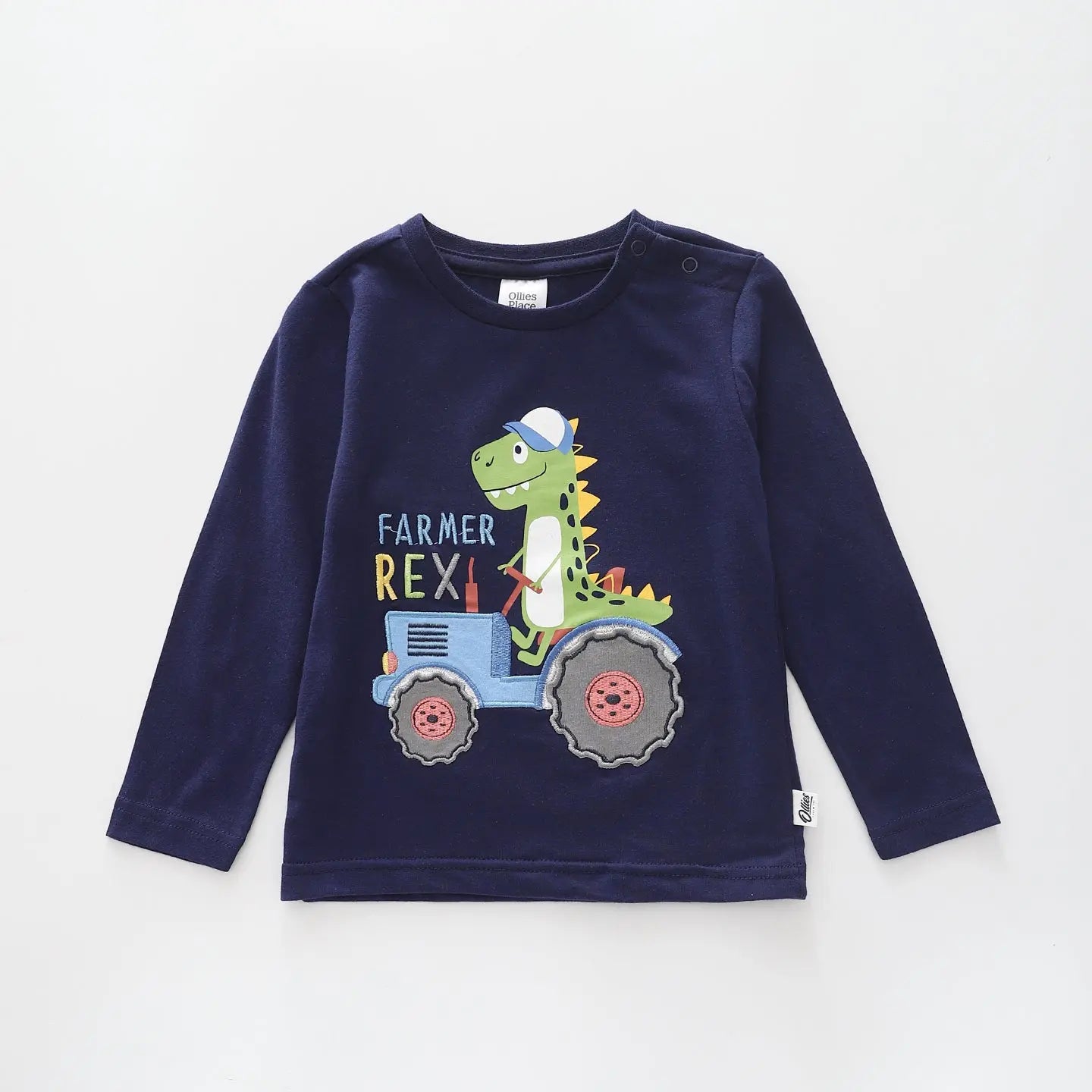 Farmer Rex, Infant Boys Long Sleeve Top Ollies Place