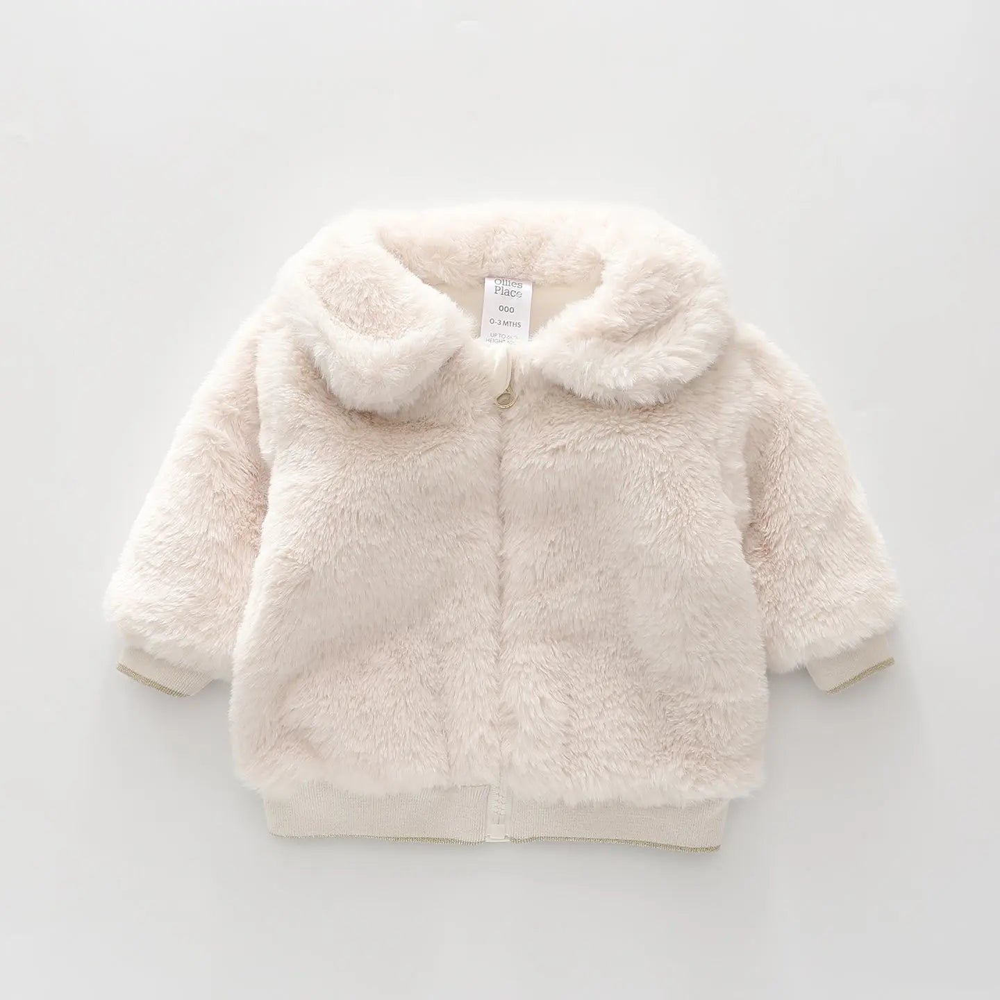 Faux Fur Zip Jacket Ollies Place
