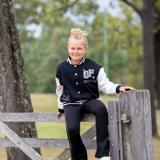 Fierce Varsity Bomber Jacket Ollies Place