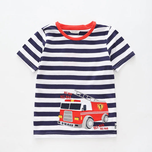 Firetruck Tee Ollies Place