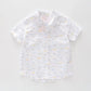 Fish Print Collared Shirt Ollies Place