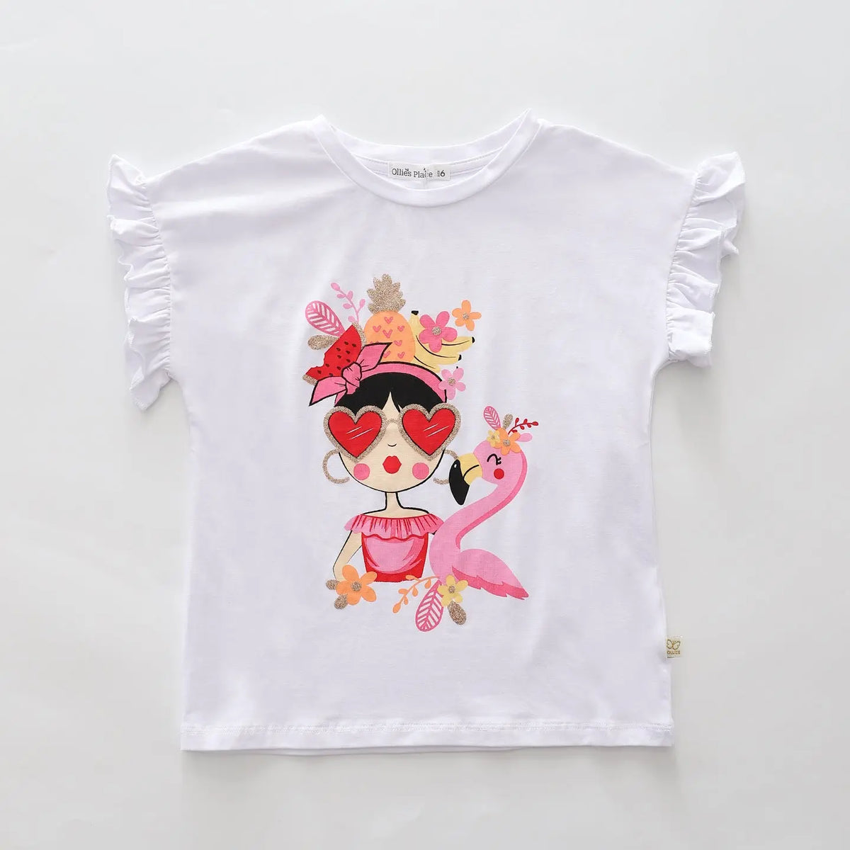 Flamingo Fiesta Tee Ollies Place