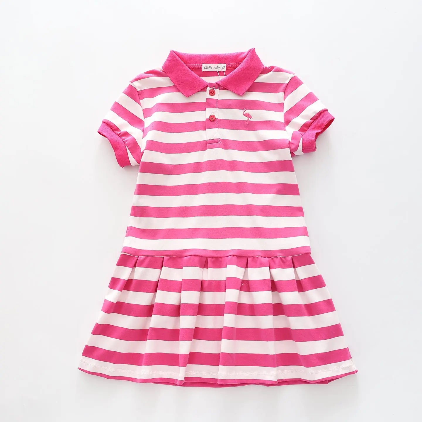 Flamingo, Girls Polo Dress Ollies Place