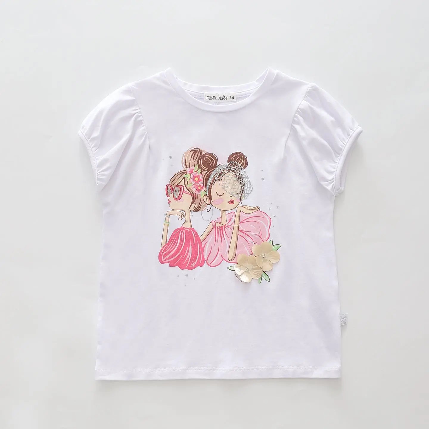 Floral Fashionista Tee Ollies Place