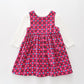 Floral Heart Cord Dress Set Ollies Place