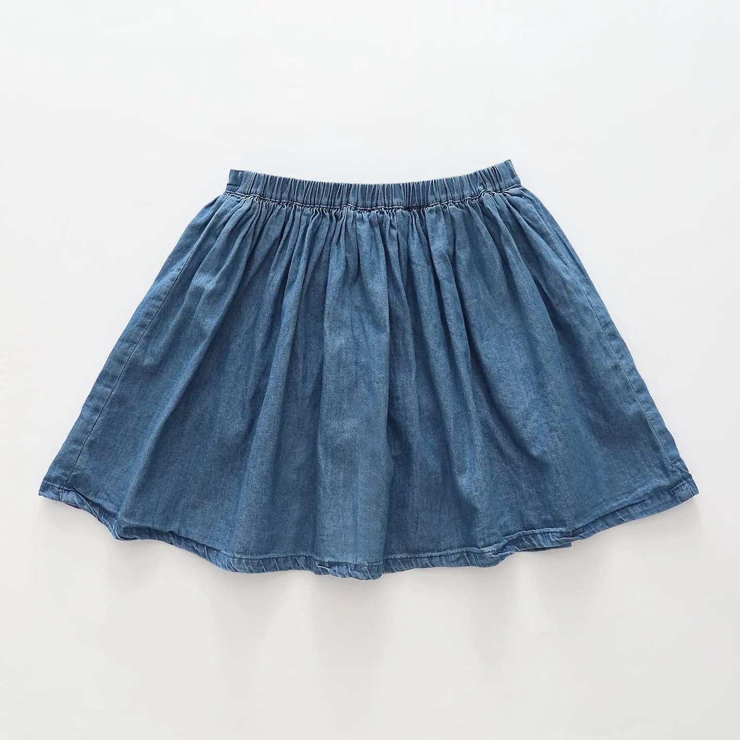Floral Meadow Chambray Skirt Ollies Place