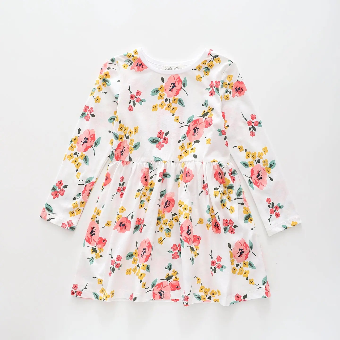 Floral Meadow LS Dress Ollies Place