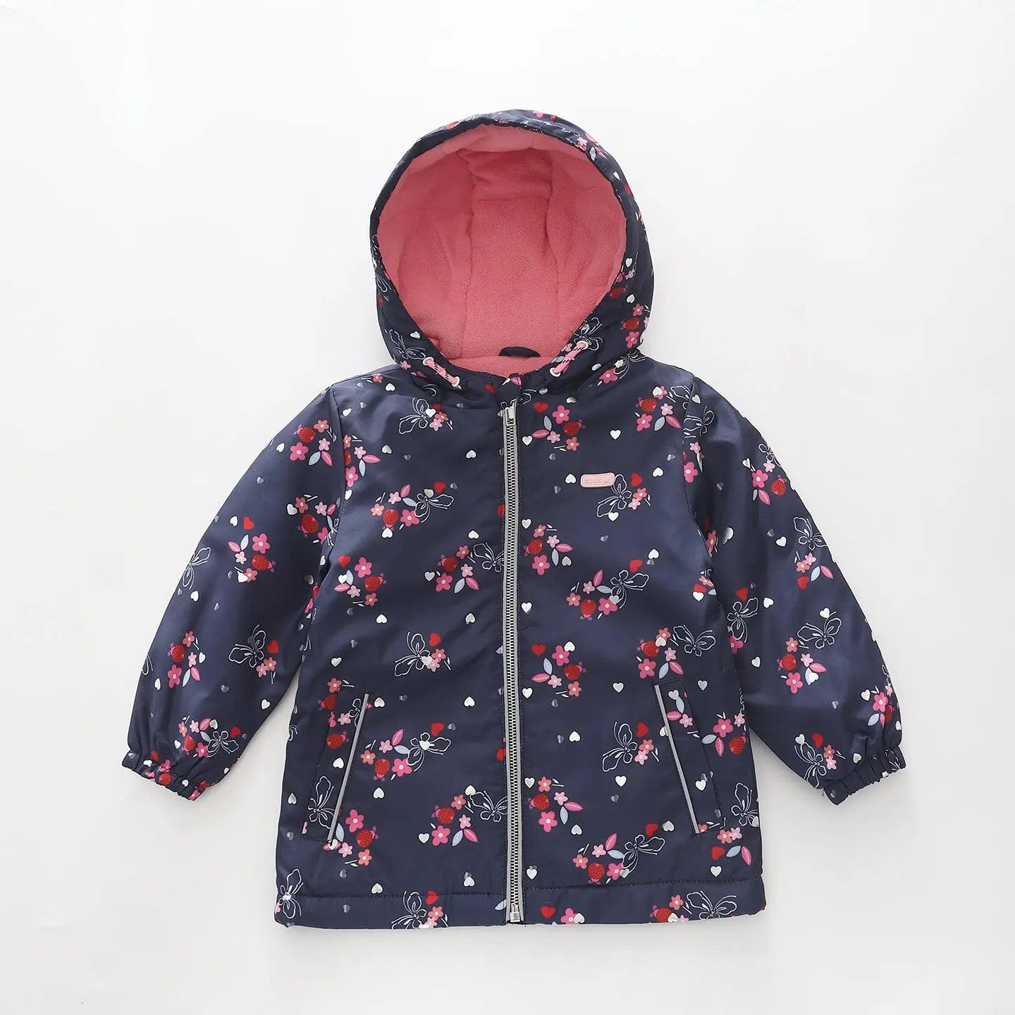 Floral Print, Junior Girls Raincoat Ollies Place