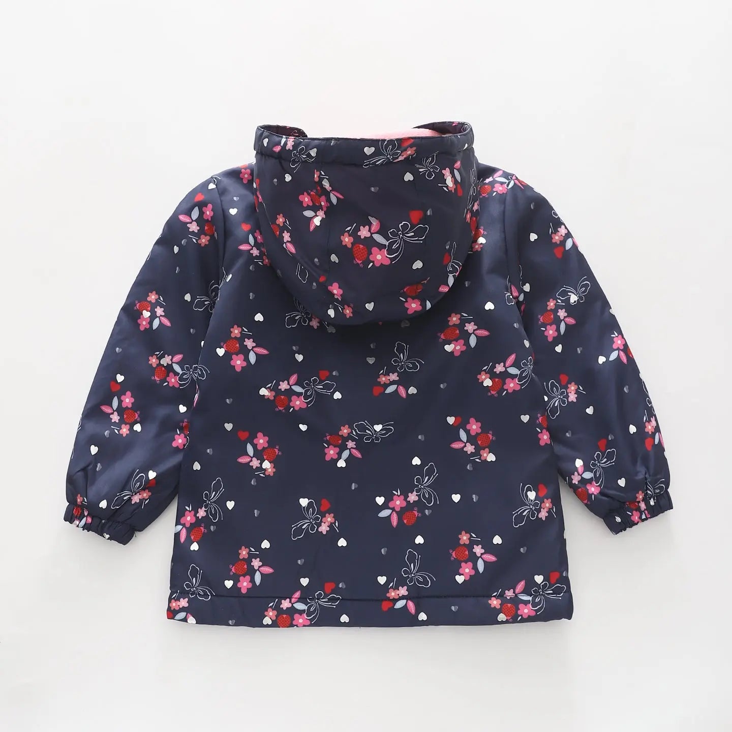 Floral Print, Junior Girls Raincoat Ollies Place