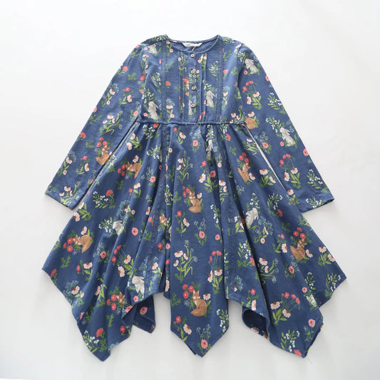 Flower Child Print Dress Ollies Place