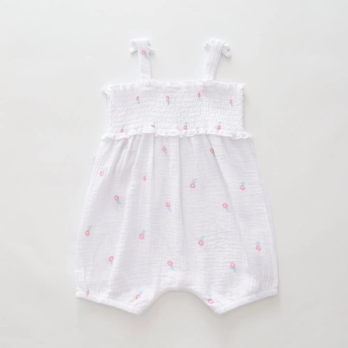 Flower Print Boho Romper Ollies Place