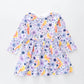 Flowers and Birds Print Dress Ollies Place