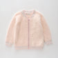 Fluffy Pink Knit Jacket Ollies Place