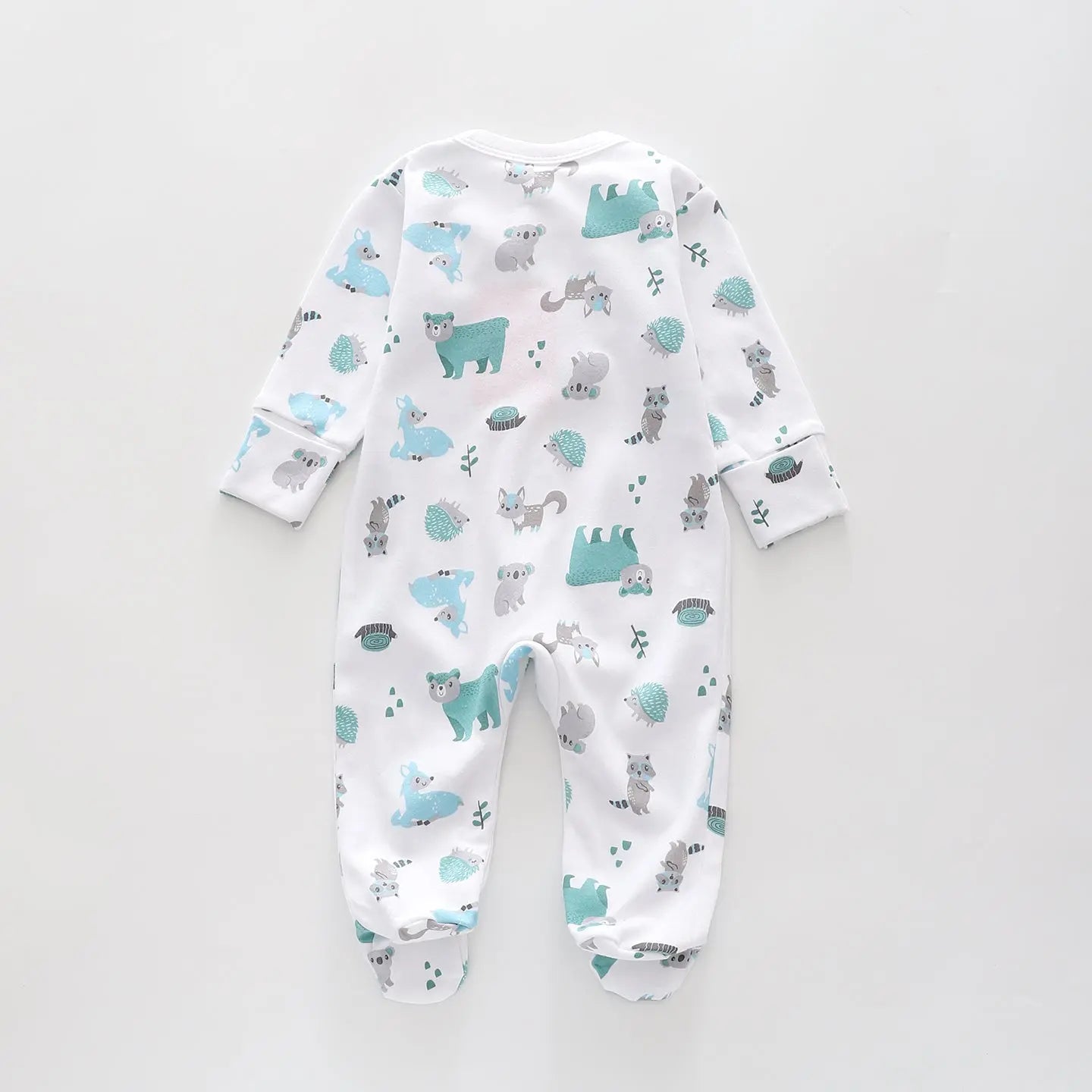 Fox and Friends, Baby Boys Romper Ollies Place