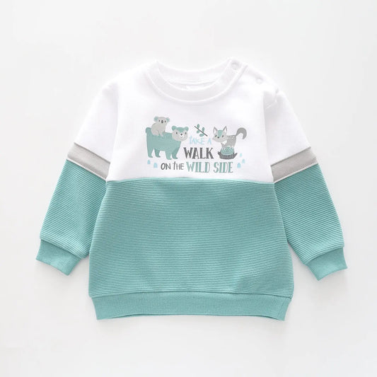 Fox and Friends, Baby Boys Sweatshirt Ollies Place