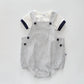 French Stripe Baby Overalls Set Ollies Place
