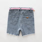 Fruity Florals Denim Shorts Ollies Place