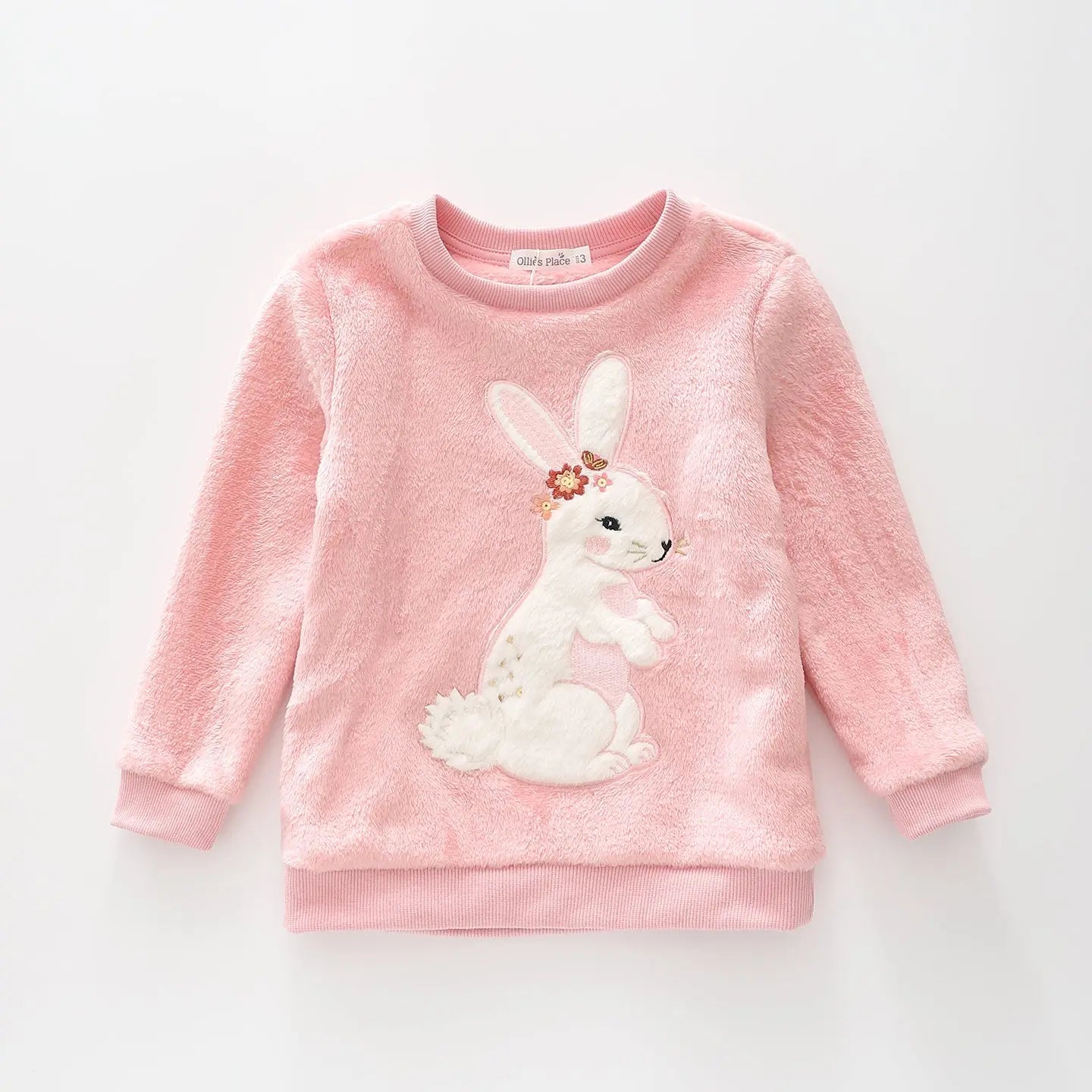 Fuzzy Bunny Sweat Top Ollies Place