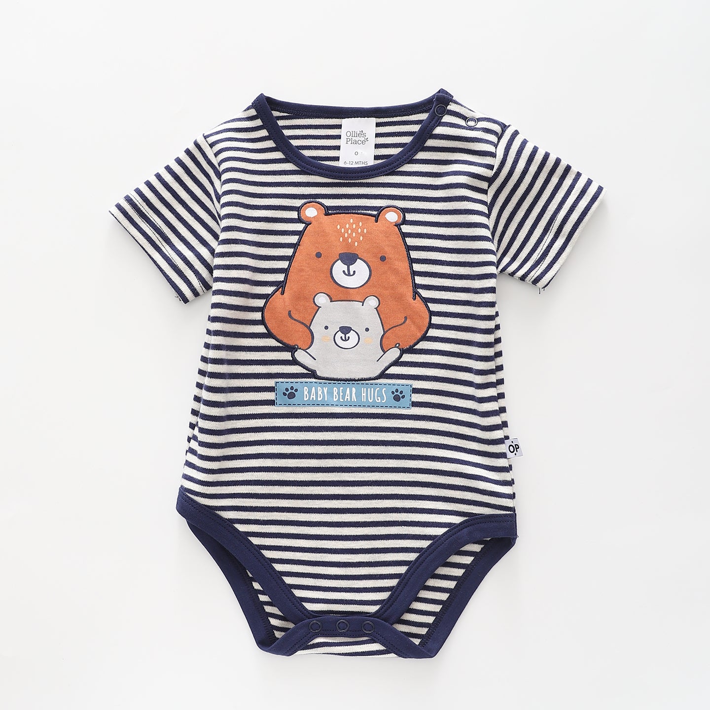 Baby Boys Bear Hugs Bodysuit Ollies Place