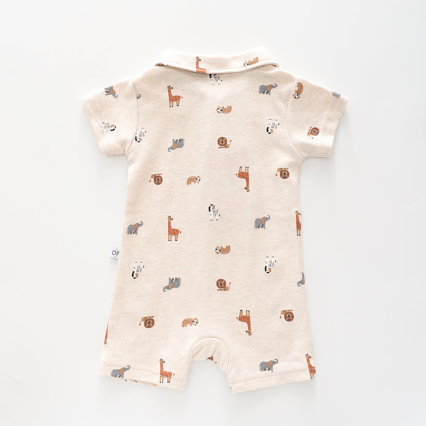 Baby Boys Just Hanging Collared Romper Ollies Place