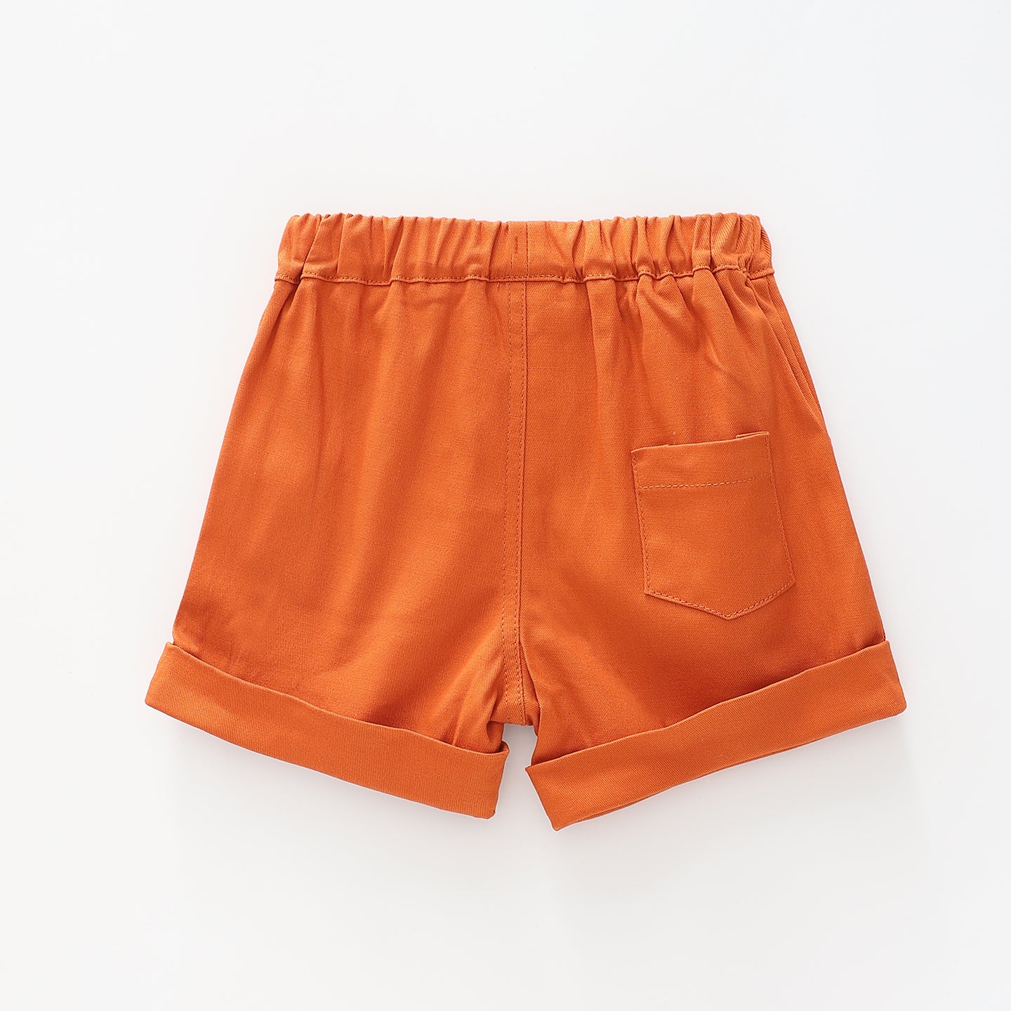 Baby and Infant Boys Burnt Orange Shorts Ollies Place