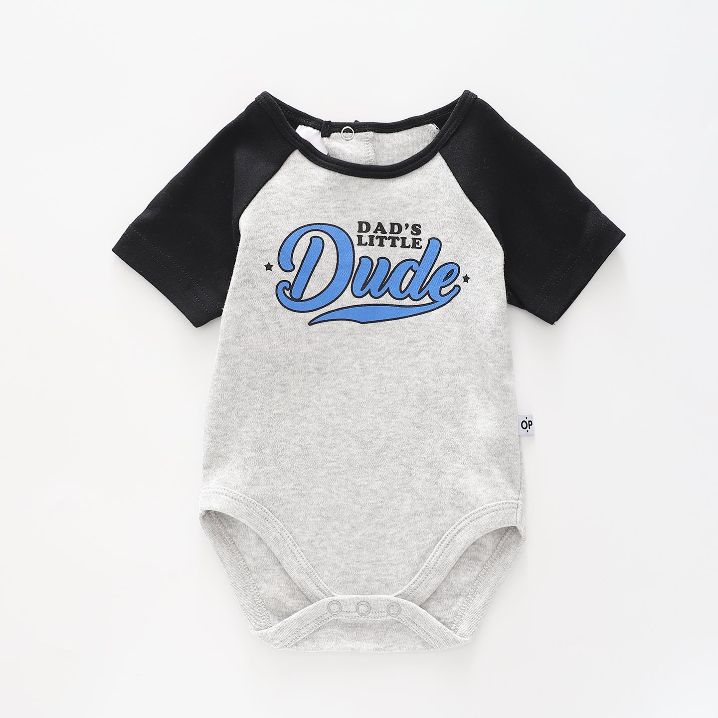 Baby Boys Dad's Little Dude Bodysuit Ollies Place