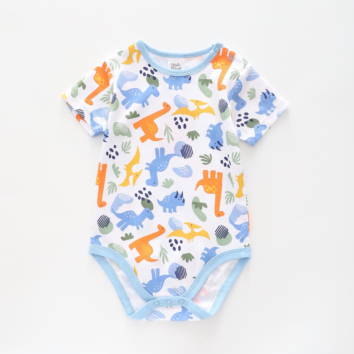 Baby Boys Dino Print Bodysuit Ollies Place