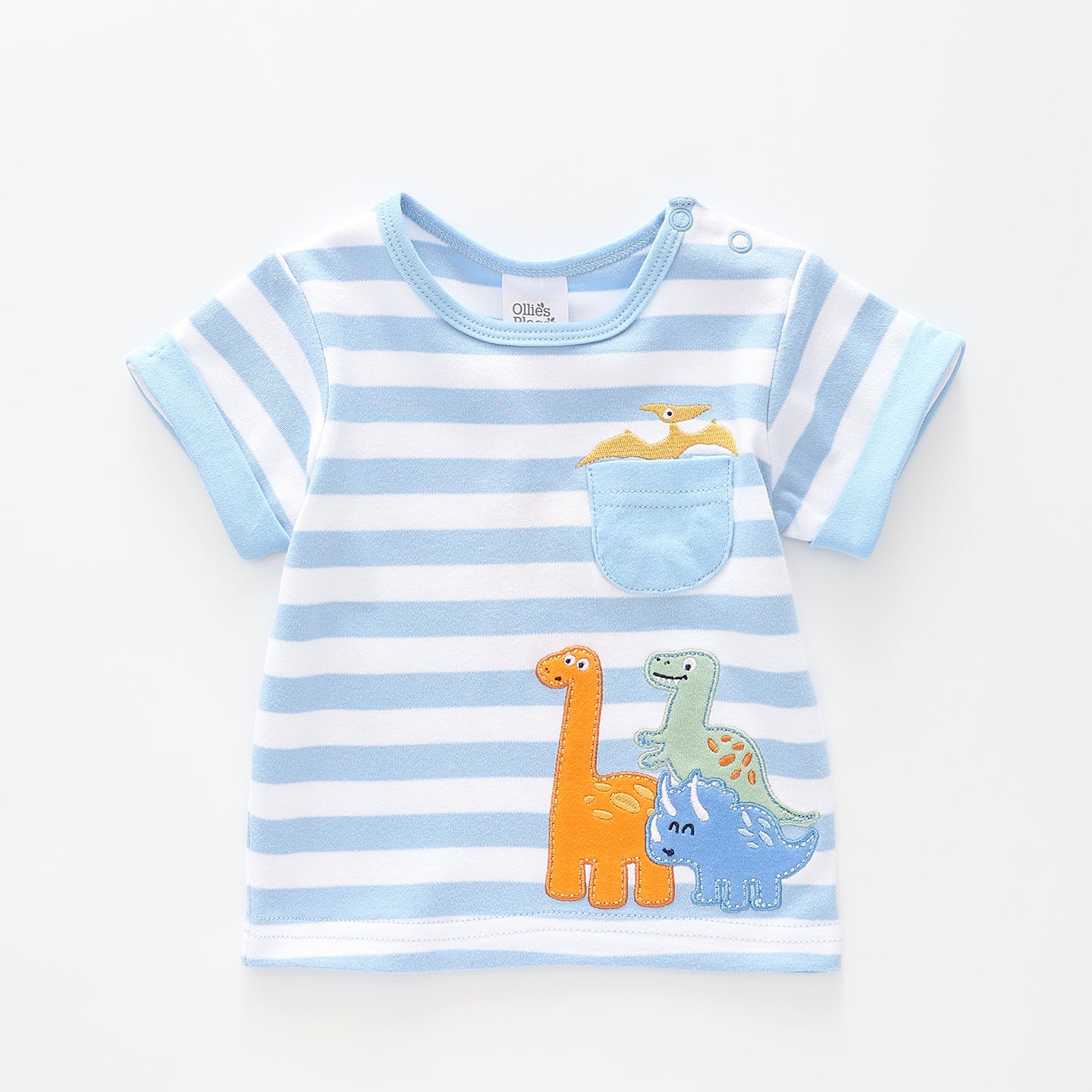 Baby Boys Dino Short Sleeve Tee Ollies Place