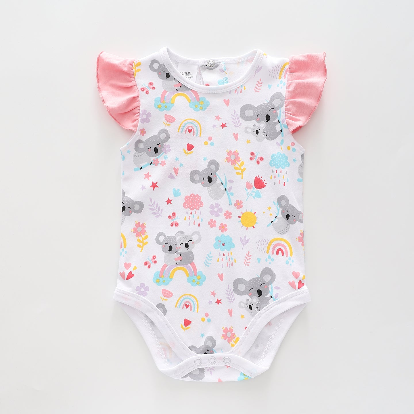 Baby Girls Cute Koala Onesie Ollies Place